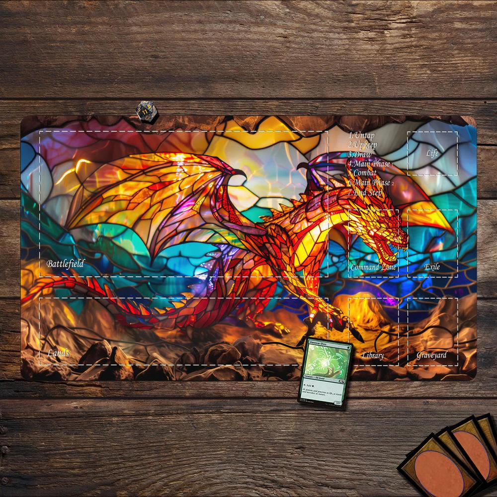 Magic Playmat card gaming mat  - đánh giá và giá Door Mat Blank