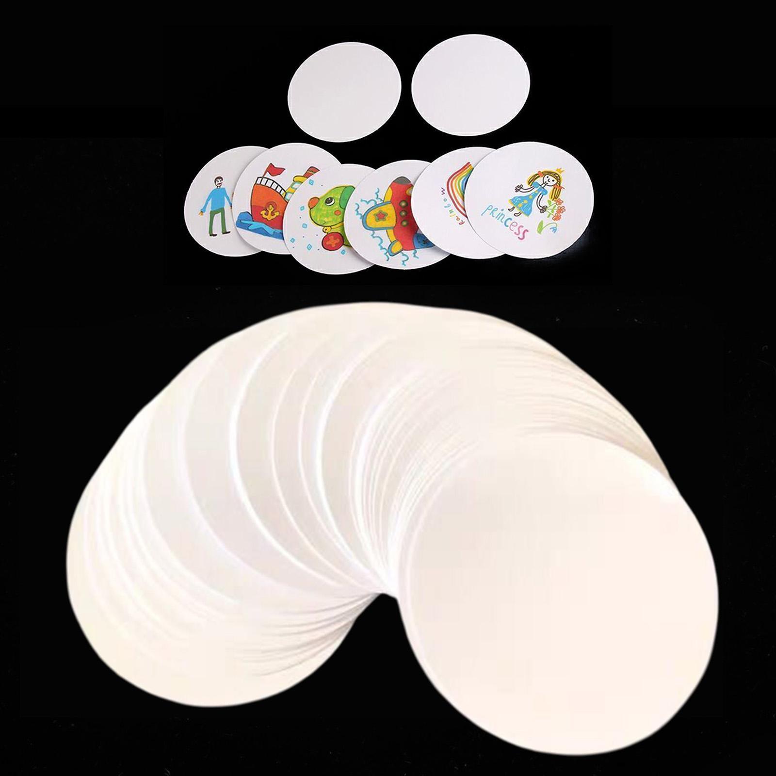 100x Button Badge Blank Paper  - đánh giá và giá Button Badge Blank