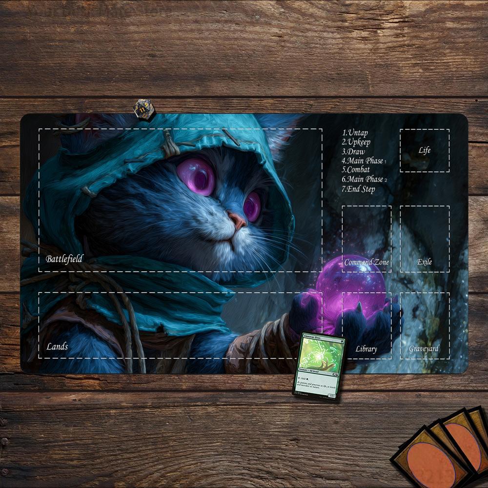 Mysterious Cat Fortune Teller  - đánh giá và giá Door Mat Blank