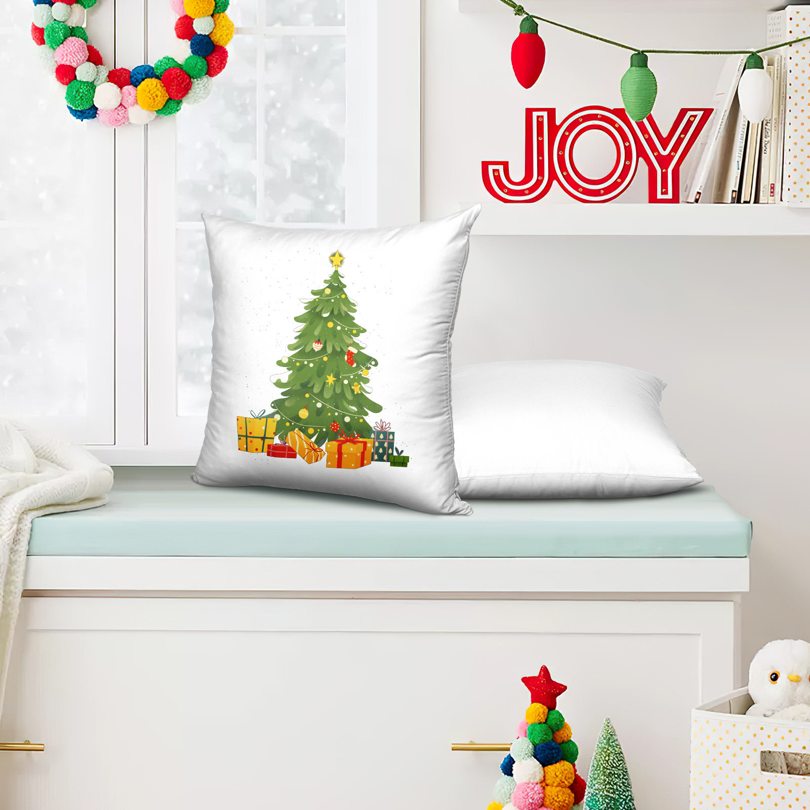 4Pcs White Sublimation Pillow  - đánh giá và giá Pillow Cover Sublimation