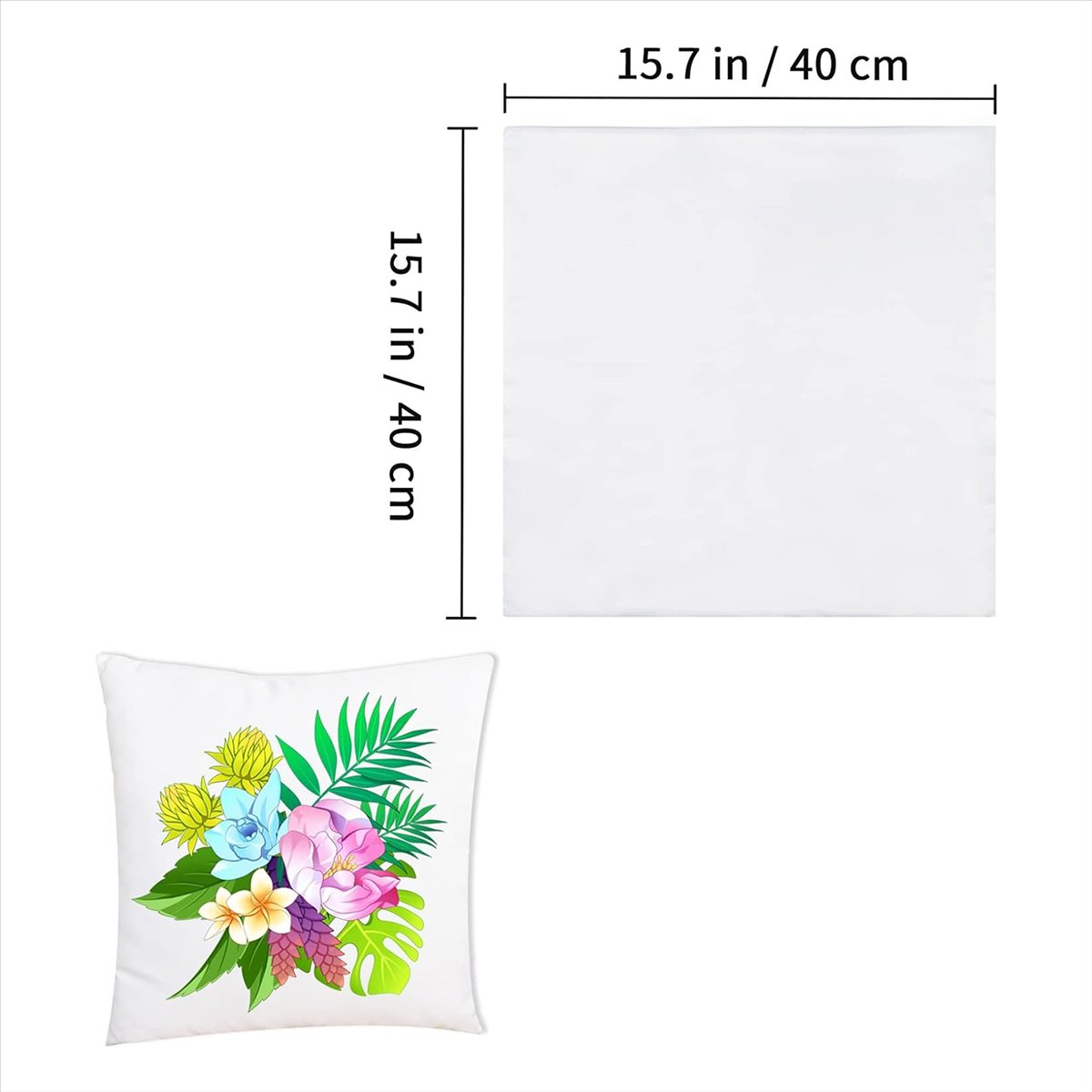 ABZT 15 Pcs Sublimation Blanks - đánh giá và giá Pillow Cover Sublimation