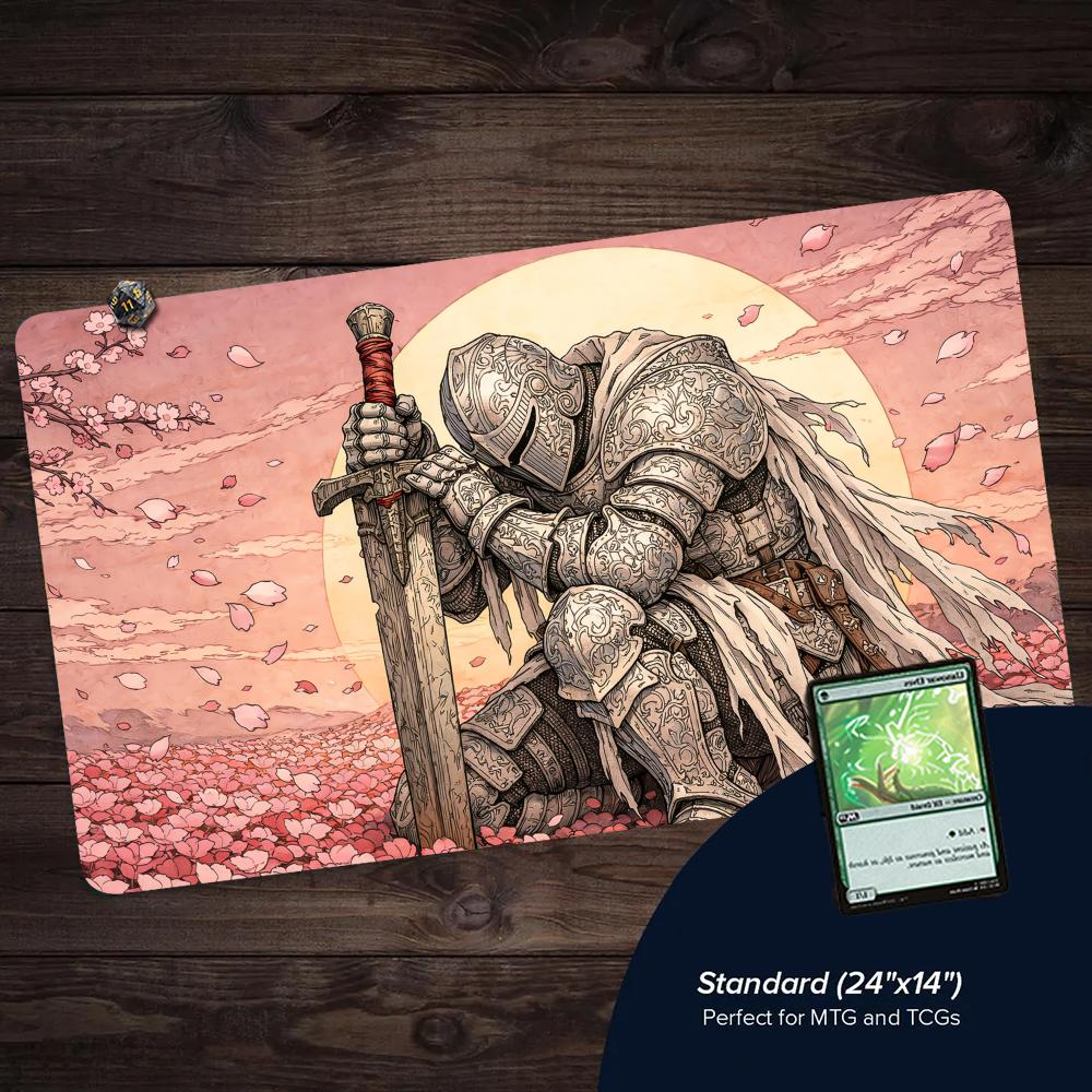 Glamorous Knight and Cherry Bl - đánh giá và giá Door Mat Blank