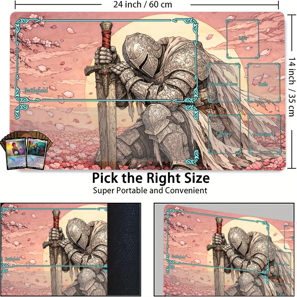 Glamorous Knight and Cherry Bl - đánh giá và giá Door Mat Blank